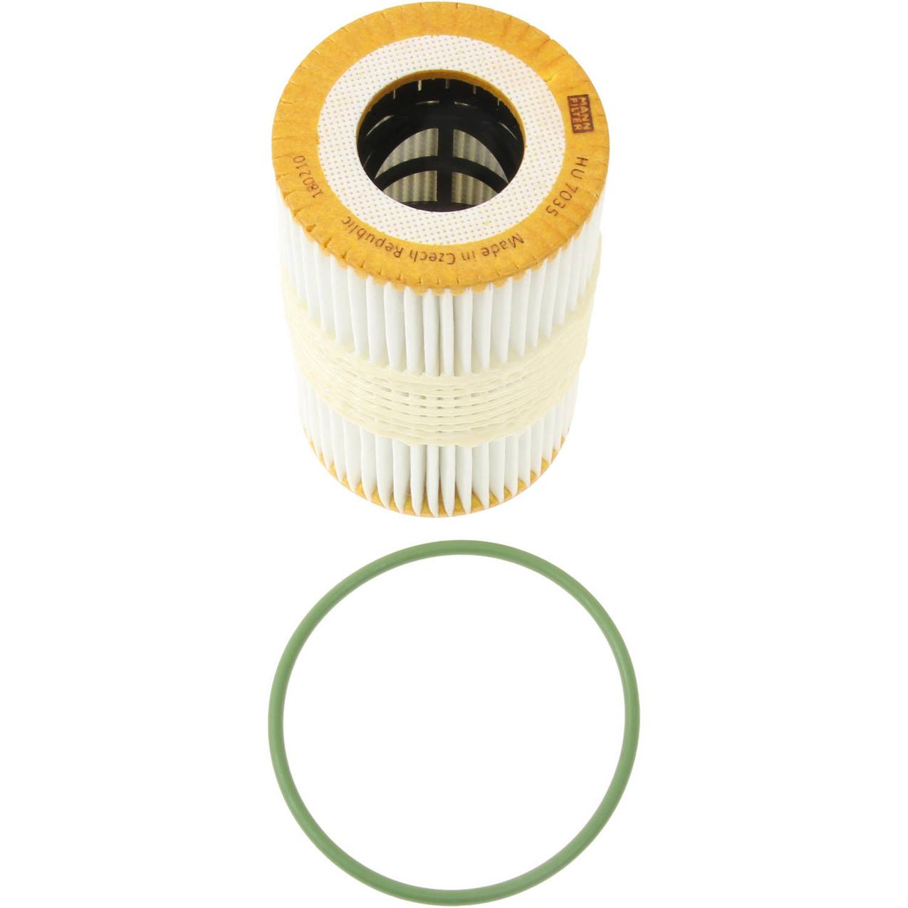 Audi Engine Oil Filter 06E115562H - MANN-FILTER HU7035Y